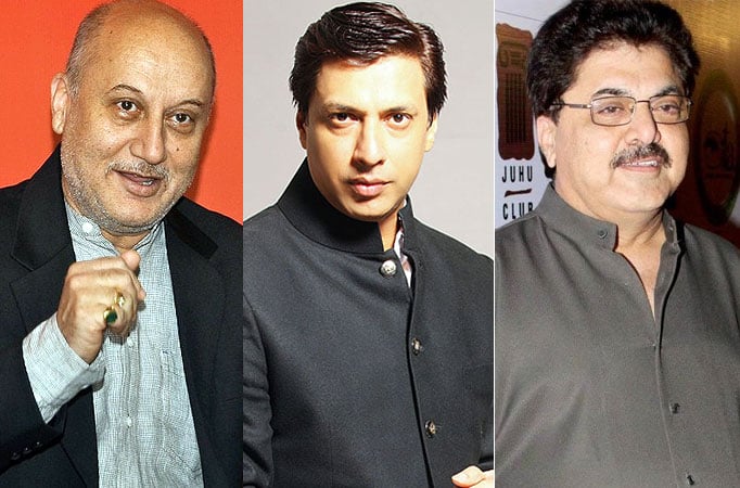 Anupam Kher, Madhur Bhandarkar and Ashoke Pandit