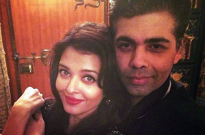 Karan Johar and Aiswarya Rai Bachchan