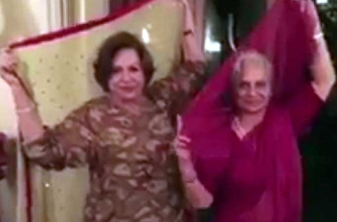 Helen and Waheeda Rehman