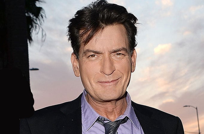 Hollywood actor Charlie Sheen