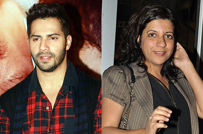 Varun Dhawan and Zoya Akhtar 