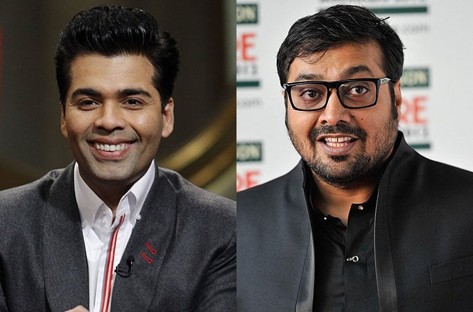 Karan Johar and Anurag Kashyap