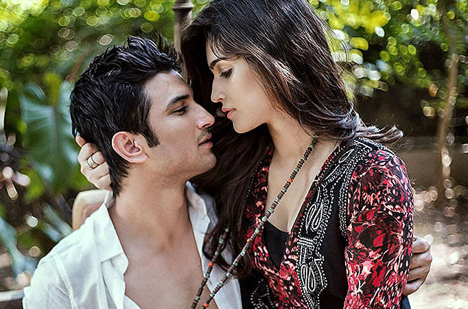 Kriti Sanon and Sushant Singh Rajput