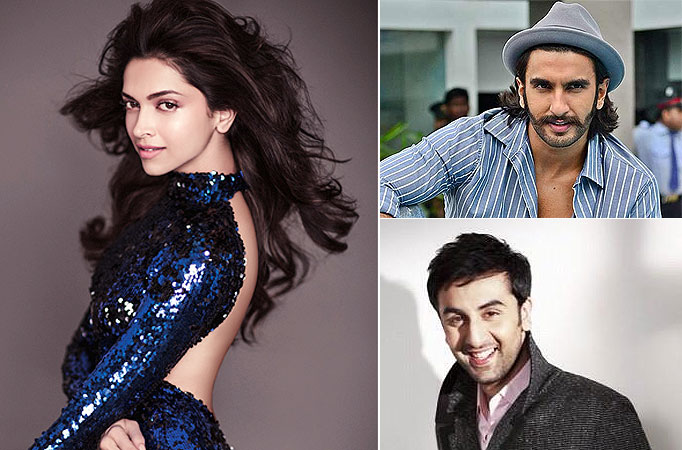 Deepika Padukone, Ranbir Kapoor, Ranveer Singh