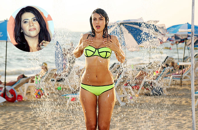 Ekta Kapoor and Mandana Karimi