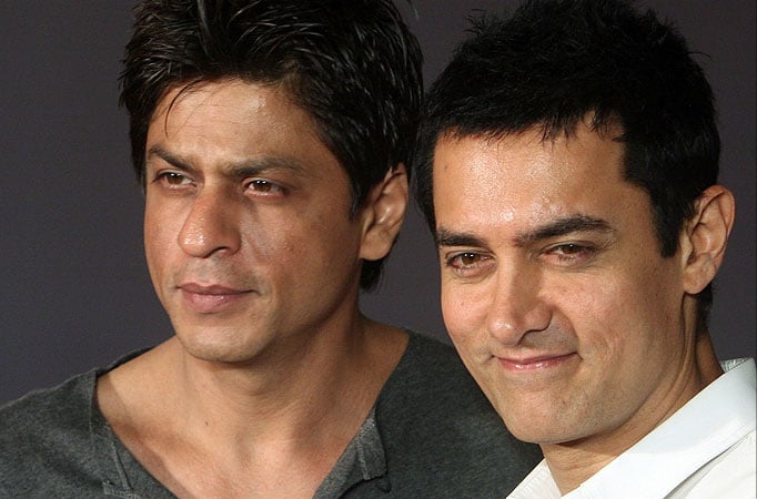 Shah Rukh Khan and Aamir Khan