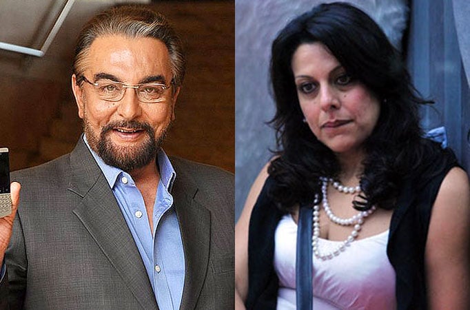 Kabir Bedi and Pooja Bedi