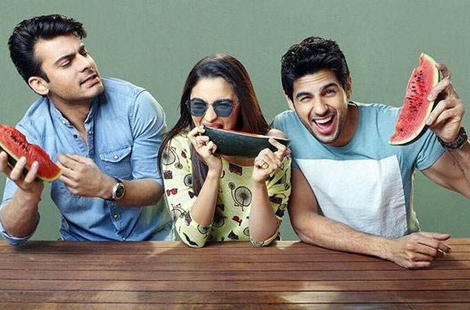 Fawad Khan, Alia Bhatt and Sidharth Malhotra