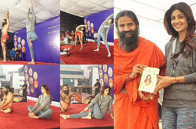 Shilpa Shetty Kundra and Baba Ramdev