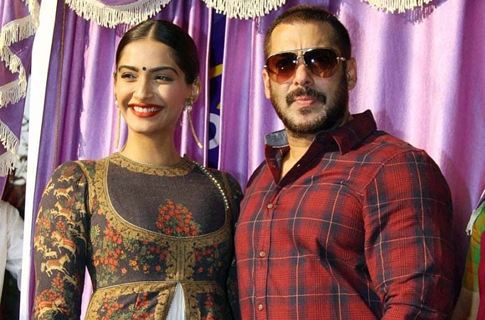 Sonam Kapoor and Salman Khan