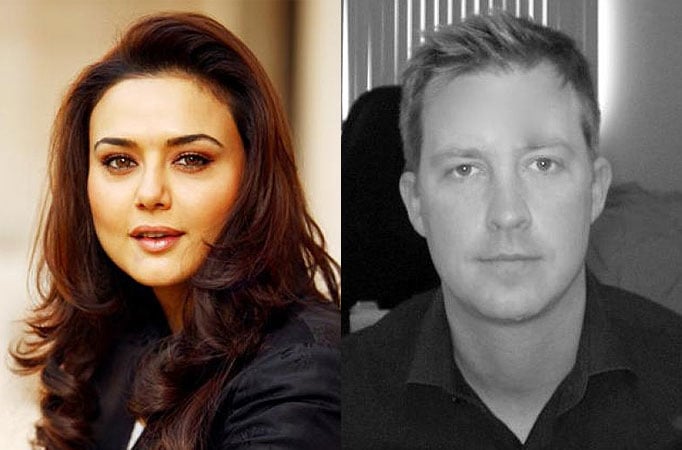 Preity Zinta and Gene Goodenough