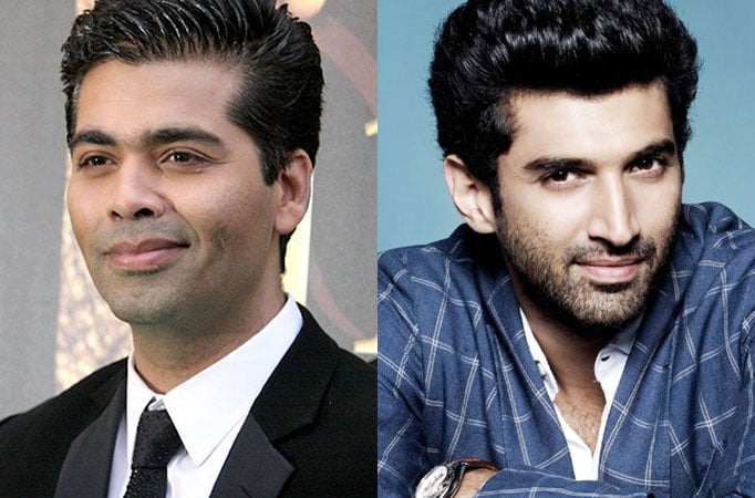 Karan Johar and Aditya Roy Kapur