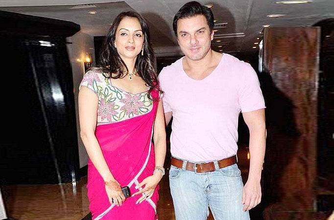 Seema Khan and Sohail Khan