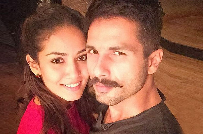 Shahid Kapoor and Mira Rajput