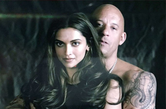 Vin Diesel and Deepika Padukone