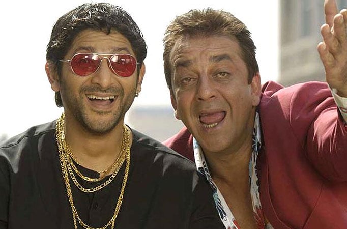 Arshad Warsi and Sanjay Dutt