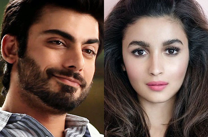 Fawad Khan and Alia Bhatt