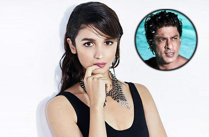 Alia Bhatt and Shah Rukh Khan