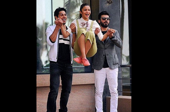 Sidharth Malhotra, Alia Bhatt and Fawad Khan