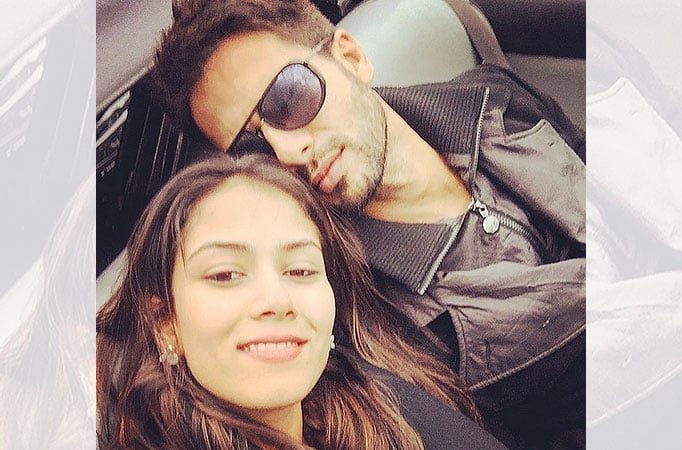 Shahid Kapoor and Mira Rajput