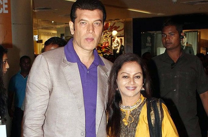 Aditya Pancholi and Zarina Wahab