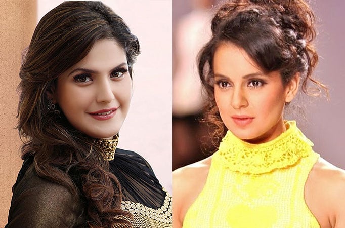 Zareen Khan and Kangana Ranaut