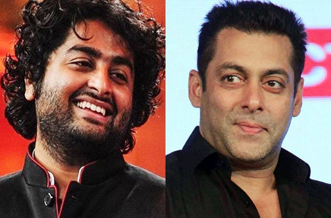 Arijit Singh and Salman Khan