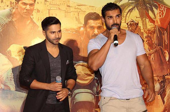 Varun Dhawan and John Abraham