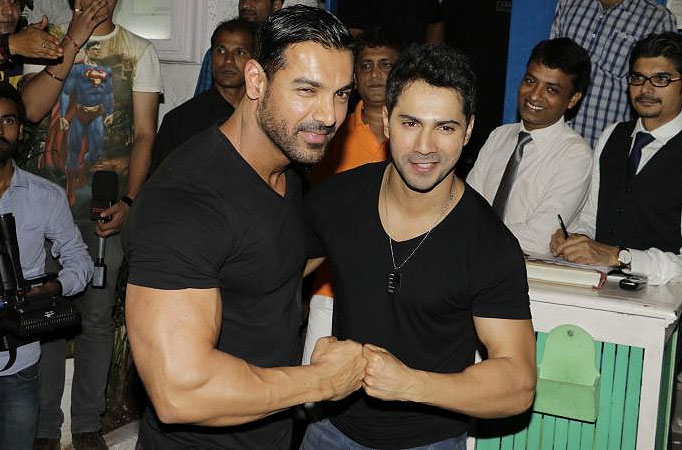 Varun Dhawan and John Abraham