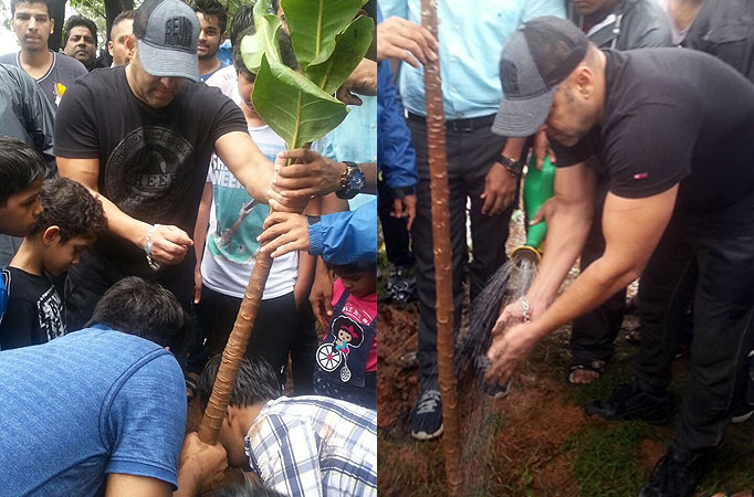 Salman Khan promotes tree plantation