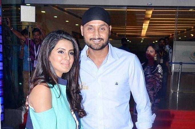 Harbhajan Singh and Geeta Basra