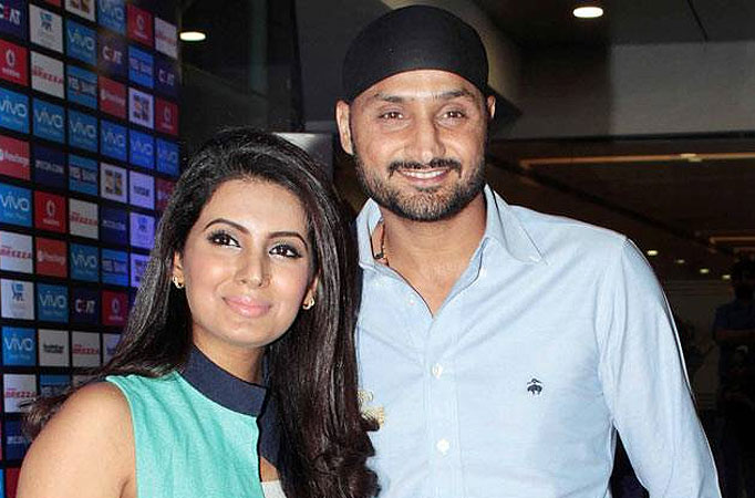 Harbhajan Singh and Geeta Basra