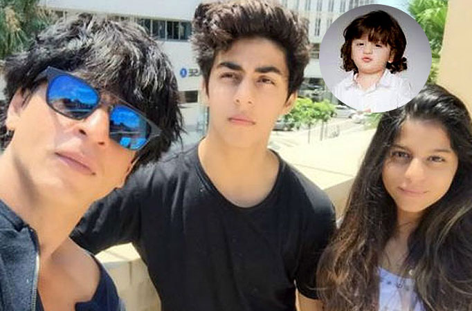 SRK's kids' artistic bond