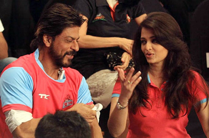 Shah Rukh Khan and Aishwarya Rai Bachchan