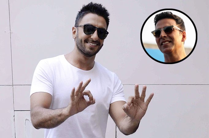 Ranveer Singh and Akshay Kumar