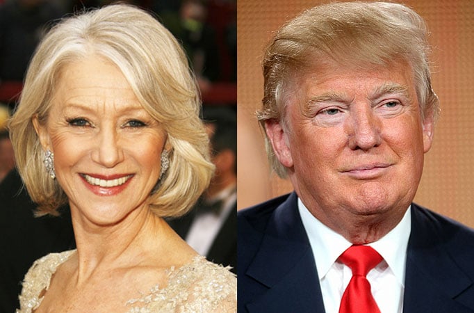 Helen Mirren calls Trump a dinosaur