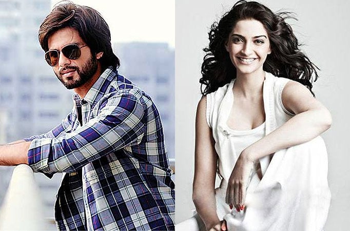 Shahid Kapoor and Sonam Kapoor