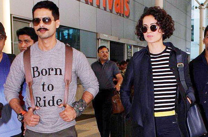 Shahid Kapoor and Kangana Ranaut