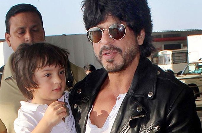 SRK and AbRam Khan