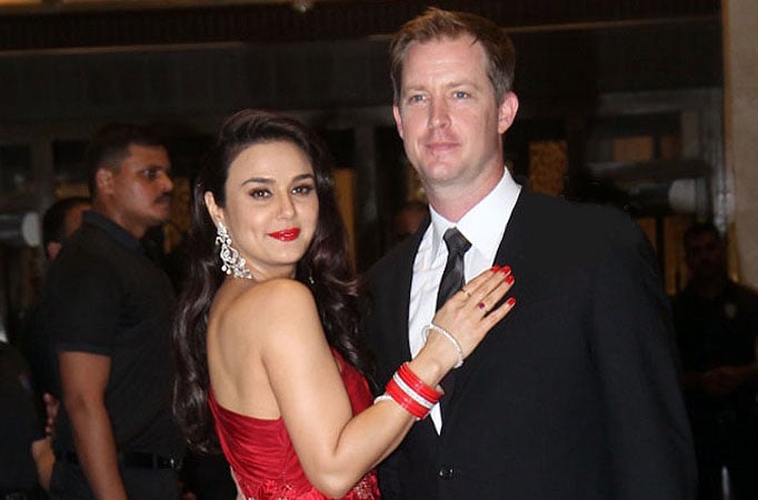 Preity Zinta and Gene Goodenough