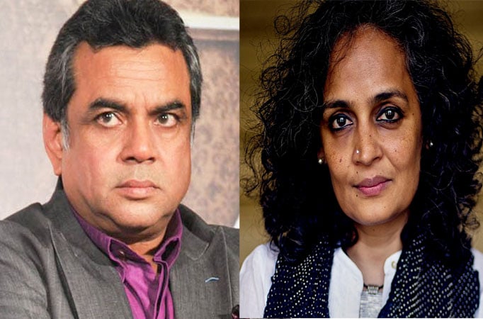 Paresh rawal & Arundhati Roy