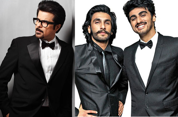 Anil Kapoor Ranveer Singh & Arjun Kapoor Anil Kapoor Ranveer Singh & Arjun Kapoor