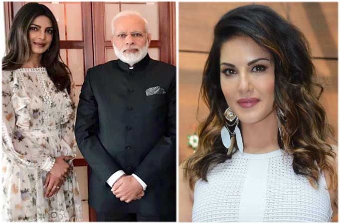  Sunny Leone, Priyanka Chopra & Narendra Modi