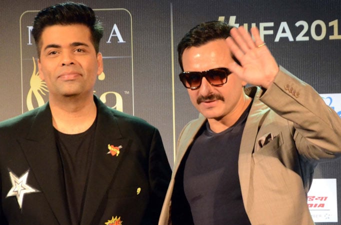 Saif Ali Kahn & Karan Johar