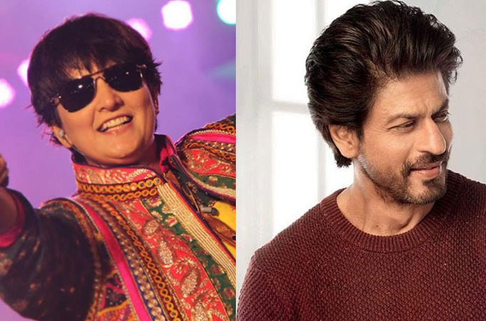 Falguni Pathak and SRK