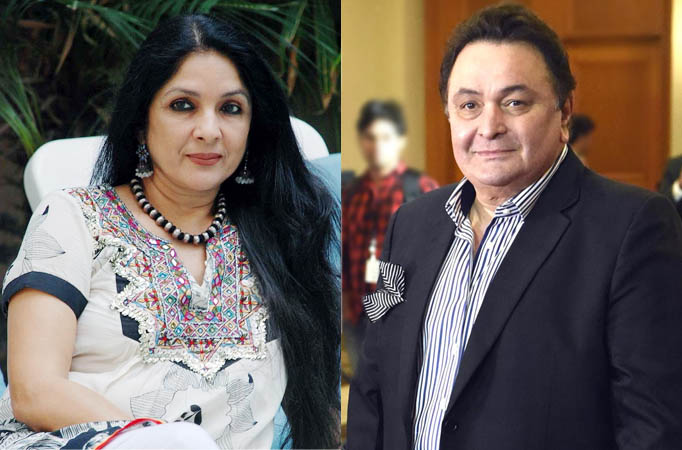 Neena Gupta & Rishi Kapoor 