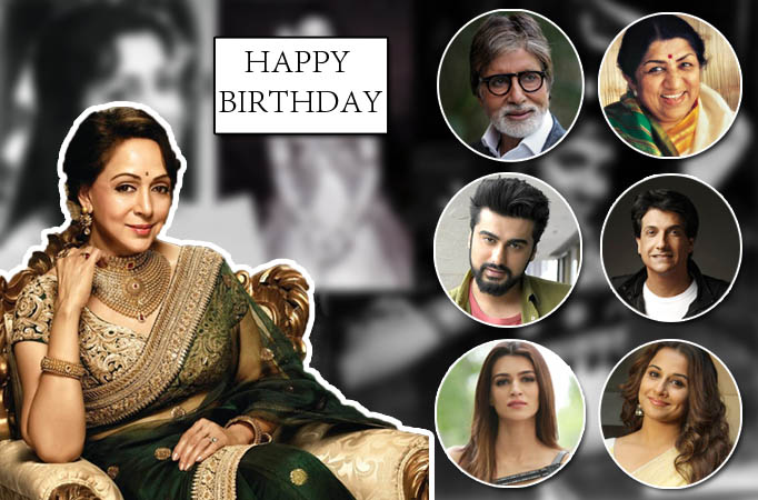 50 celebs in one video: Wishes galore for Hema Malini on 69th birthday