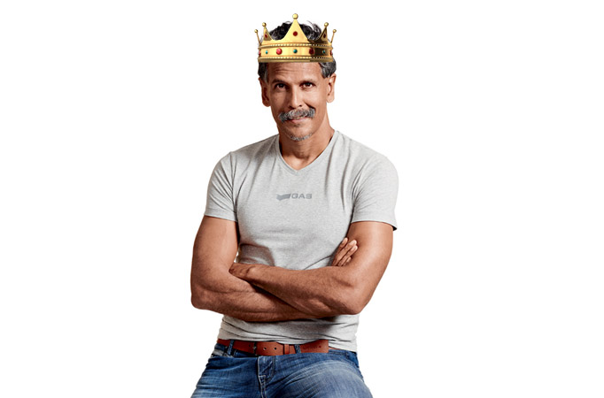 Congrats: Milind Soman is the INSTA King of the Week!