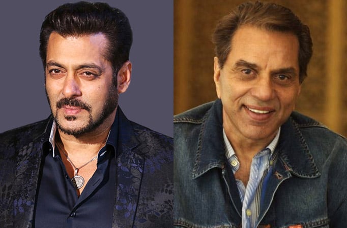 Salman Khan & Dharmendra 