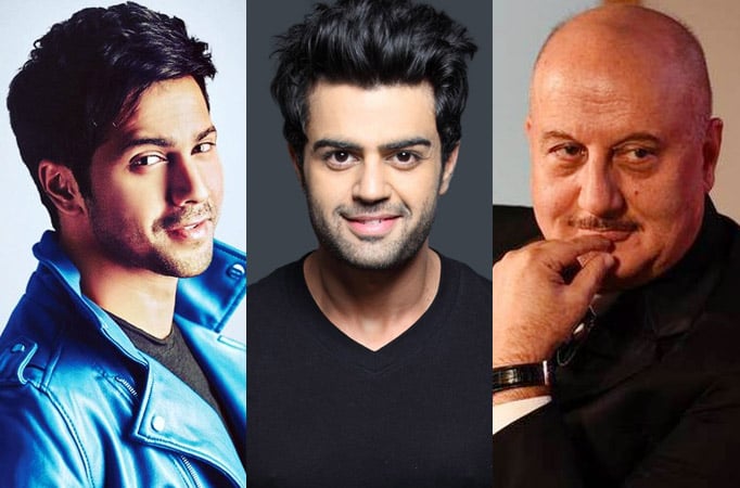 Varun Dhawan, Maniesh Paul: Anupam Kher